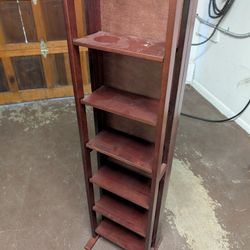 Folding Book / DVD / Odds & Ends Shelf, Small Footprint