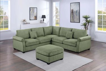 New sectional sofa with Ottoman