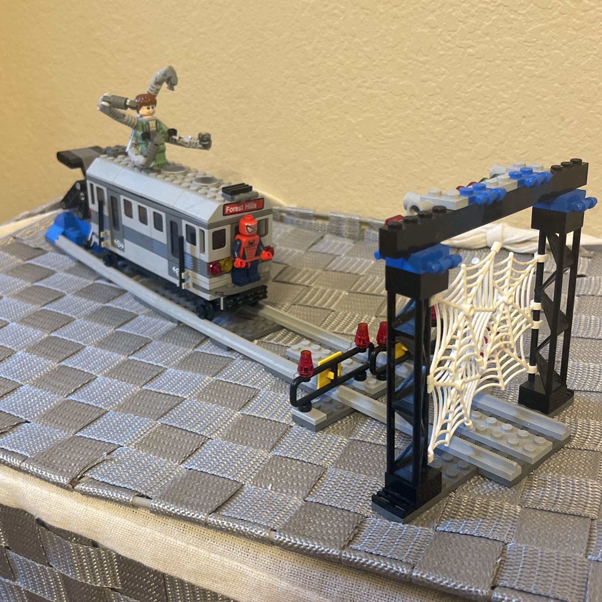 Rare Lego Spider-Man Train Rescue 