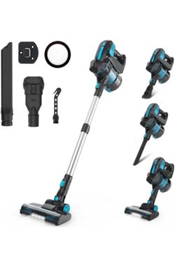INSE V770 - Aspiradora inalámbrica compatible con limpiador, succión de 20 KPa, tiempo de funcionamiento de 45 minutos, diseño de mano 6 en 1 compatib