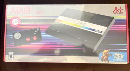 NEW Factory Sealed Atari 7800+ Console Bundle – Includes Wireless Controller & Bentley Bear Game