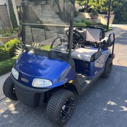 2018 E-Z-GO RXV Freedom 2+2 FACTORY 4-Passenger Non-Lifted 48-Volt Golf Cart