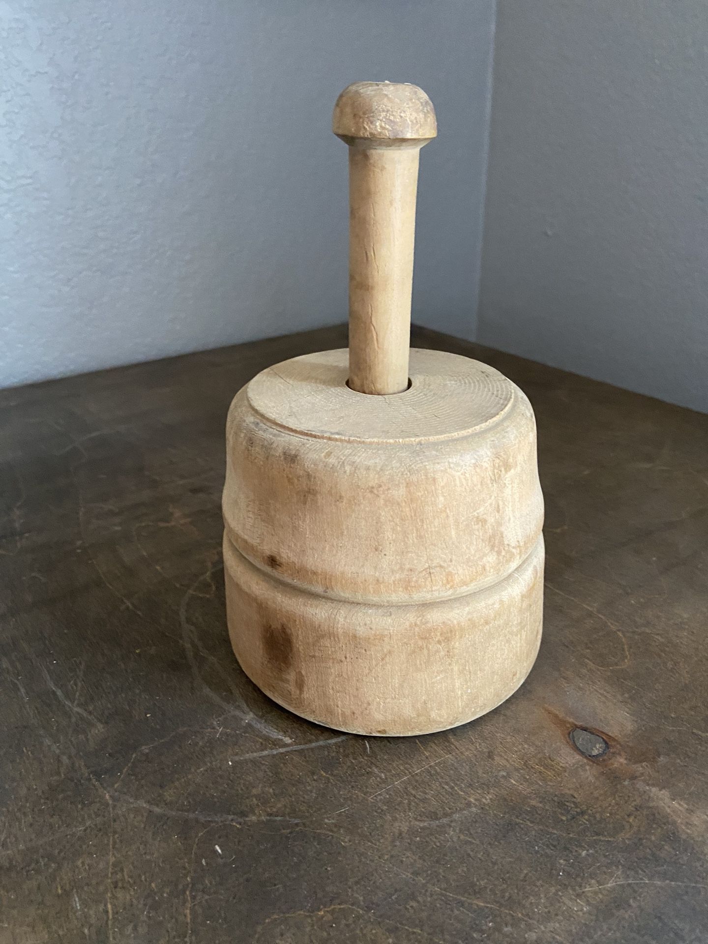 Antique Biscuit Cookie Cutter Press