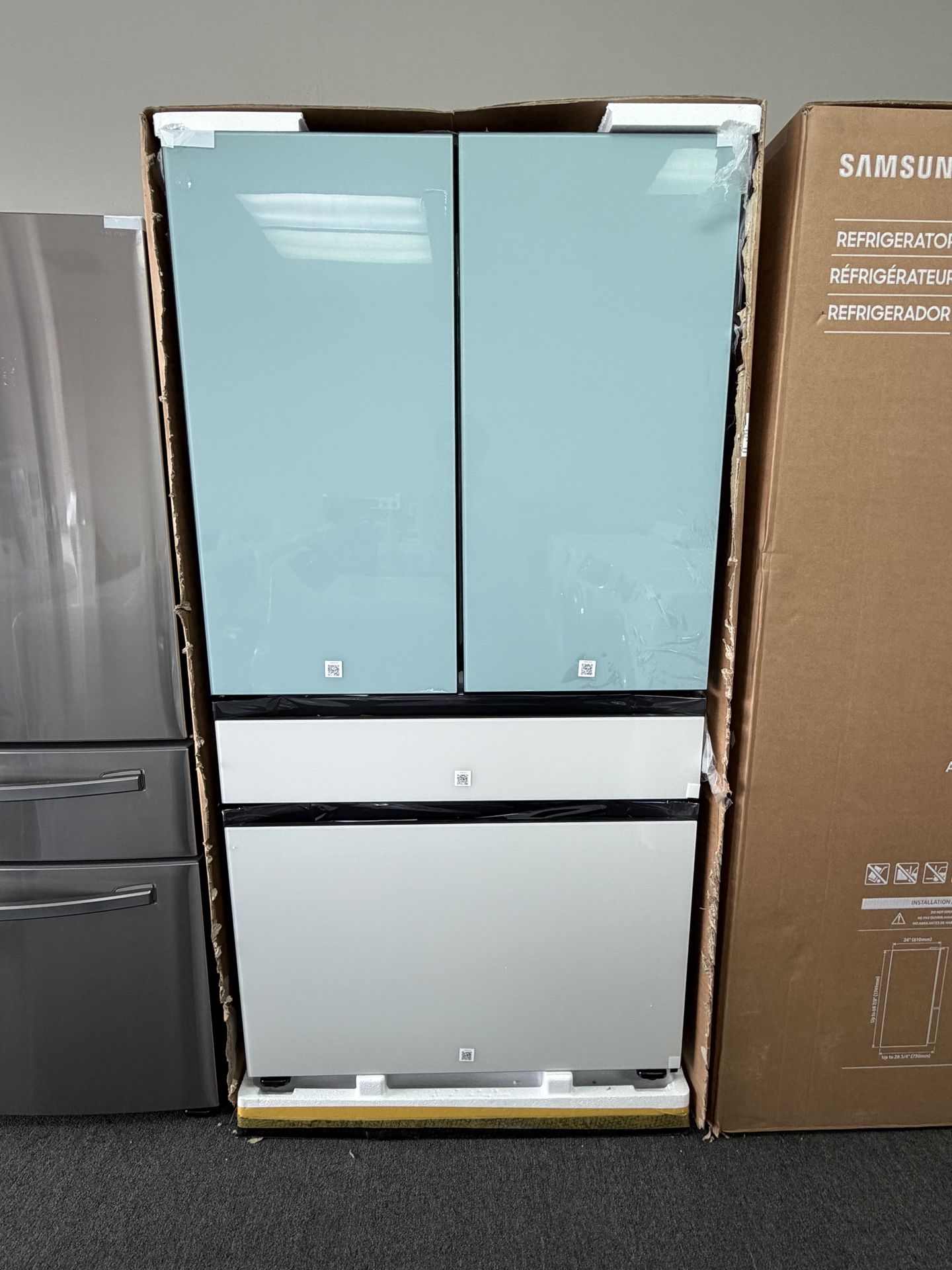 Samsung bespoke refrigerator counter depth