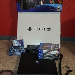 PS4 PRO BUNDLE.