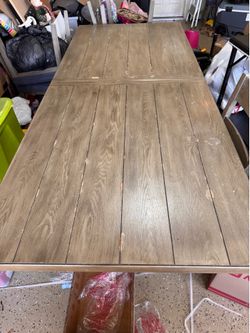 Dining table and chairs