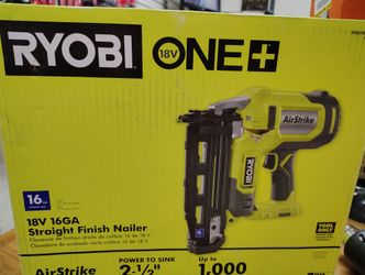 Ryobi 16ga Brad  Nailer Tool Only