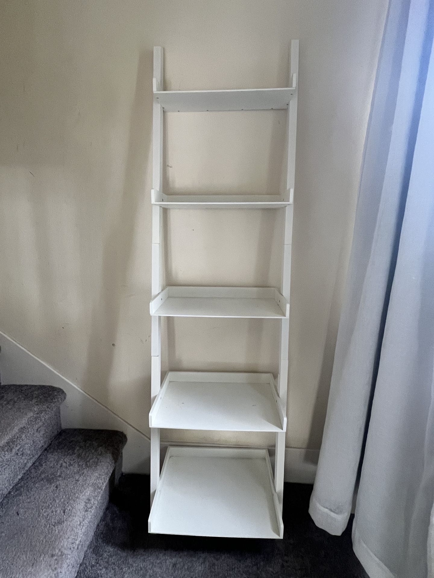White Ladder Shelf