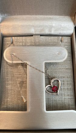Zales Garnet Necklace