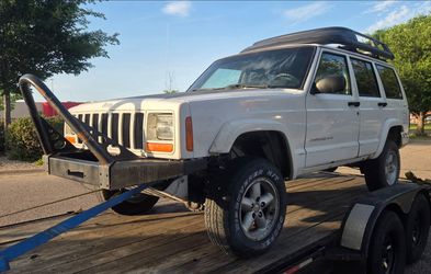 97 98 99 PARTS or WHOLE 00 01 Jeep Cherokee XJ Front Bumper Seats LH RH Fender Mirror Header Panel