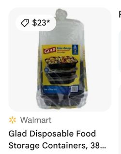 Glad  Food Storage Containers