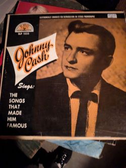 Johnny Cash Sings The Songs That Made Him Famous Vinyl LP