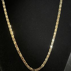 14k Gold Plated Chain 22-24in.