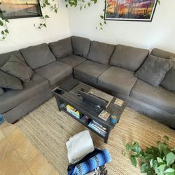 Gray Sectional Couch