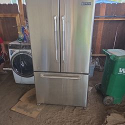 jenn-Air stainless steel refrigerator 
