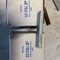 Galvanized 3/8 Crown Staples