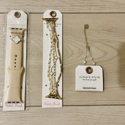 ALTAR’D STATE Watch Bands & Pearl Bracelet 