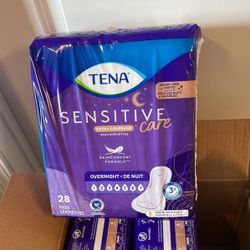 Sensitive extra Coverage overnight Pads