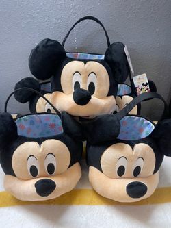 Disney Plush Basket - Mickey