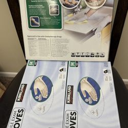 Nitrile Gloves, Medium & Large, 400 Count