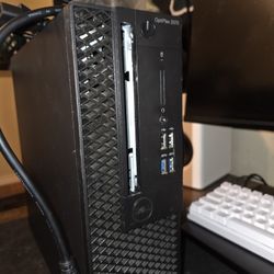 Dell Optiplex 3070 w I5-9500 16 GB DDR4, RX 550 256 SSD with 1tb HDD