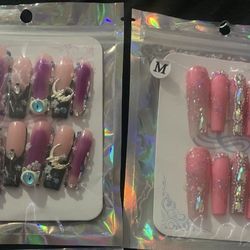 Extra Long Press On  Nails