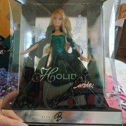 2004 Holiday Barbie Box a Little Rough. 