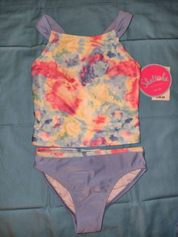 Girls swimsuit w/ skirt cover up