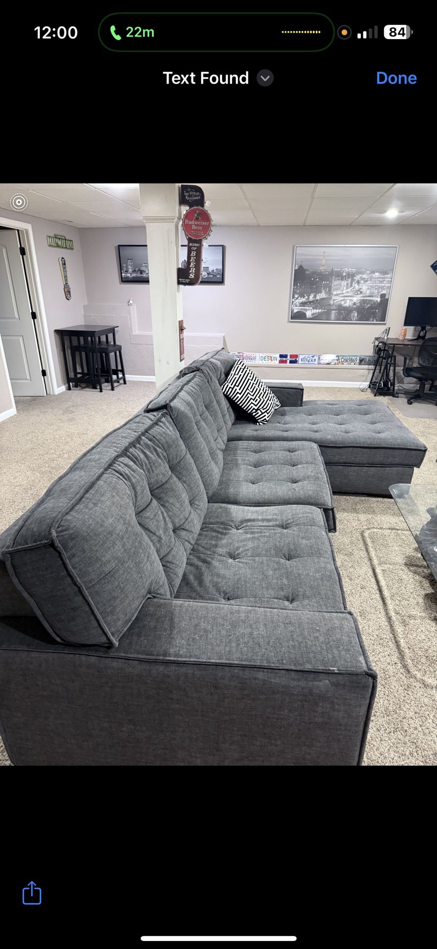 2 Pieces Couch