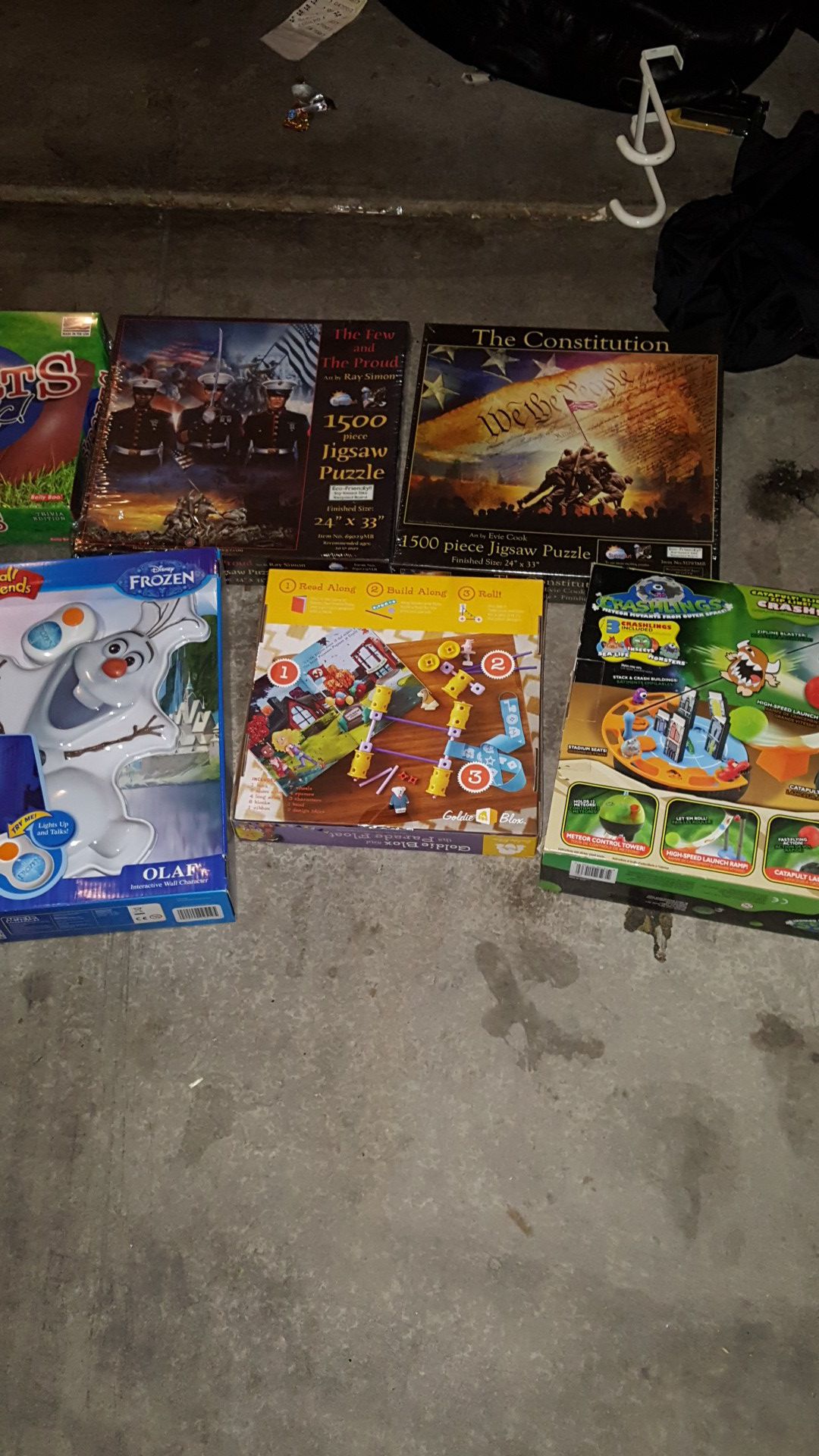 Puzzle and games for Christmas gifts all for $30