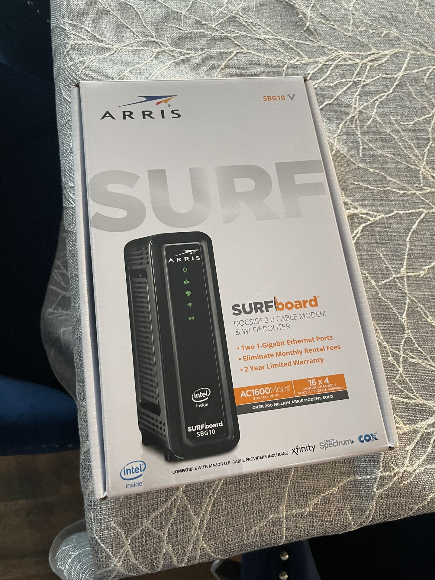 Arris Modem and Wi-Fi Router