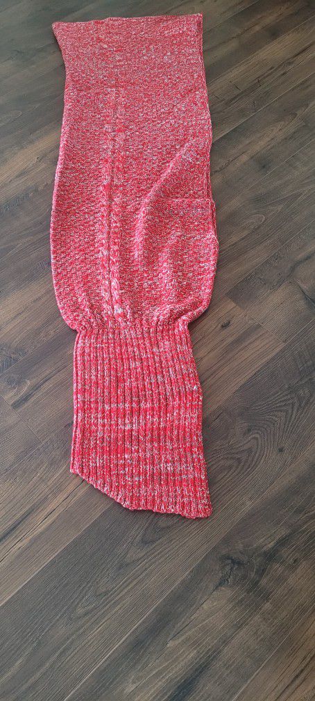 Mermaid Tail Blanket. 