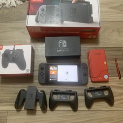 Nintendo Switch W Games And Accessories 