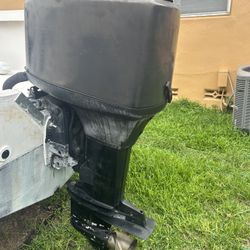 Out Boat Motor Mercury 200 Hp EFI For Part 