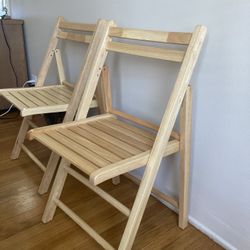 Bamboo Folding Chairs 