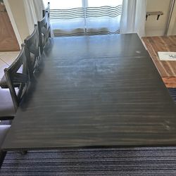 Kitchen Table W Chairs And Side Stool