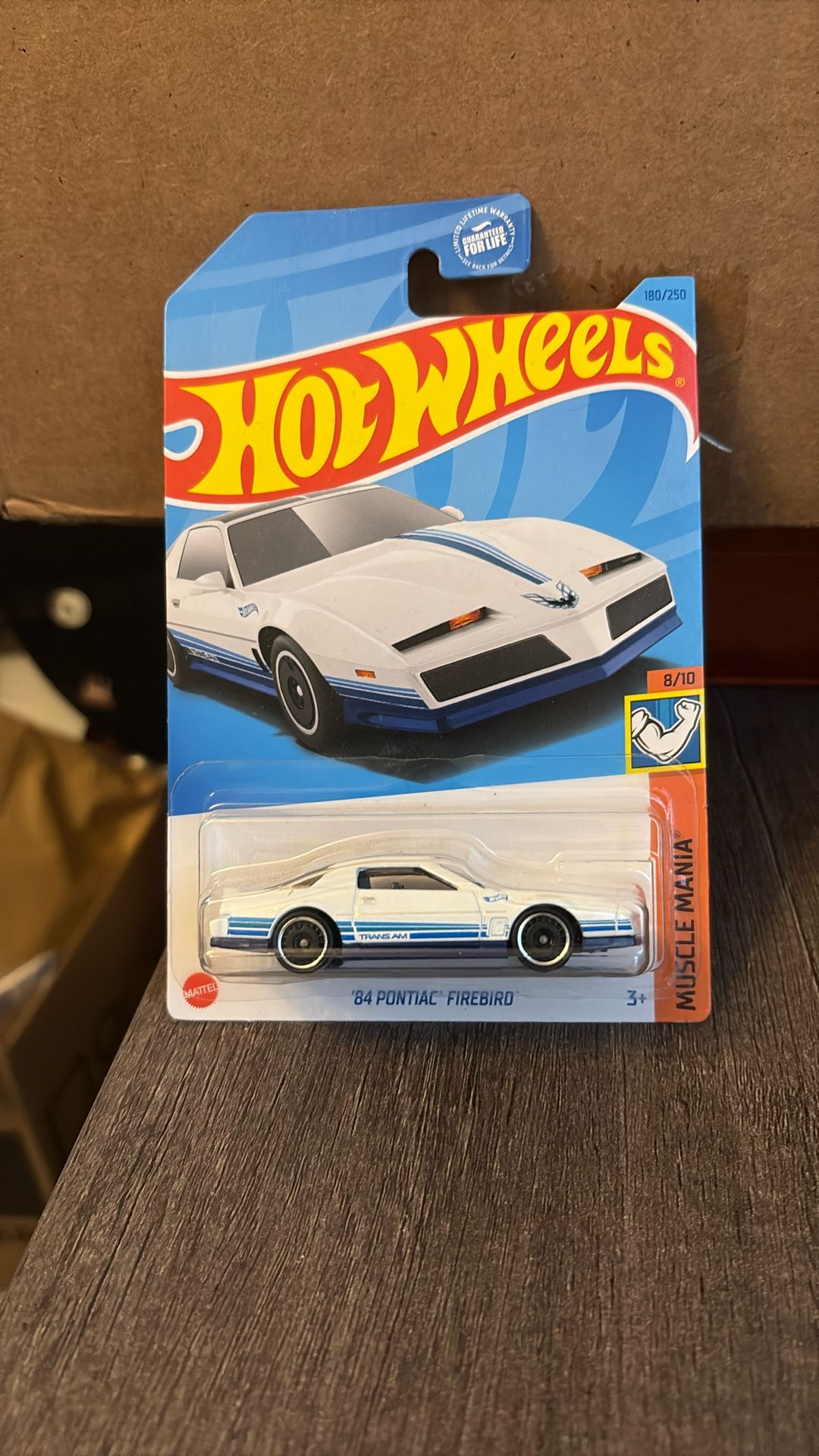 HotWheels '84 Pontiac Firebird (White) 2023 Muscle Mania