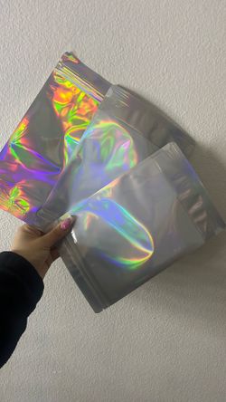 Ziplock Holographic Bags