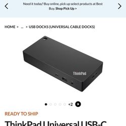 Lenovo ThinkPad Universal USB-C Dock