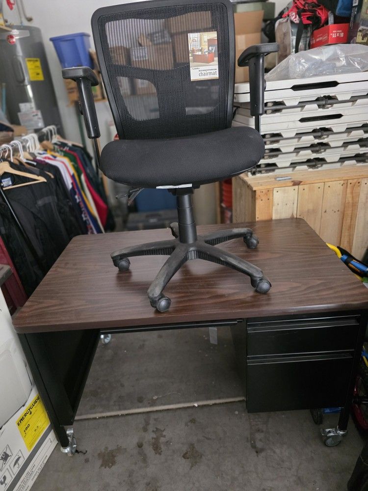DESK AND CHAIR