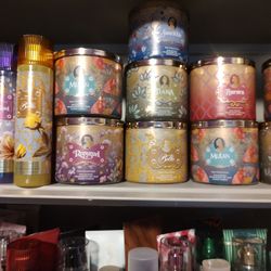 New Bath And Body Works Princess Candles 