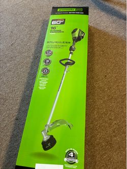Greenworks Pro 60V 16” 4 Ah String Trimmer WeedWacker