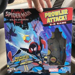 Spider Man Into The Spider verse 3-D Board Game