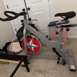 Sunny Stationary Bike Hardly Used