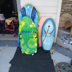 Boogie Boards And sleds