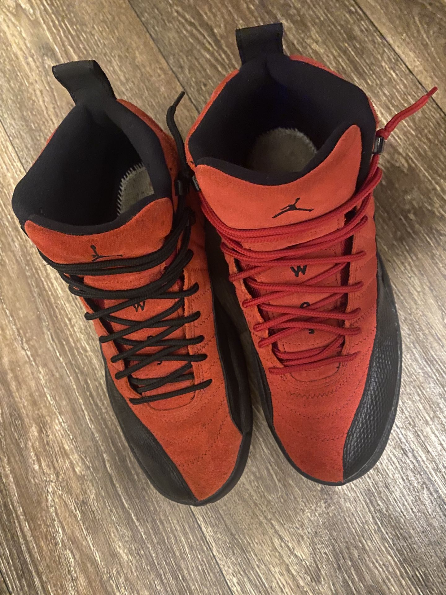 Jordan 12 Reverse Flu