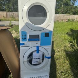 Whirlpool  Double Stack Washer And Dryer Commercial Duty 