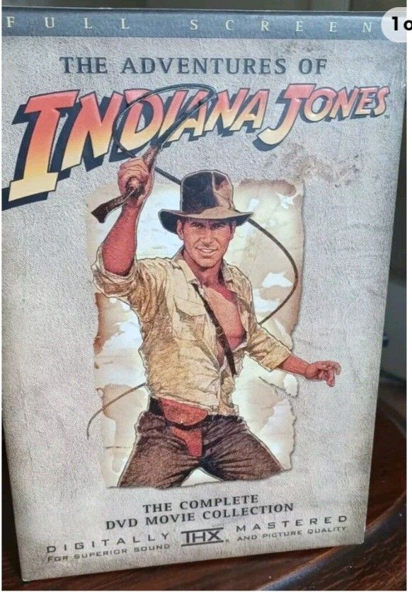 The Adventures of Indiana Jones: The Complete DVD Movie Collection, 4-DVD's.