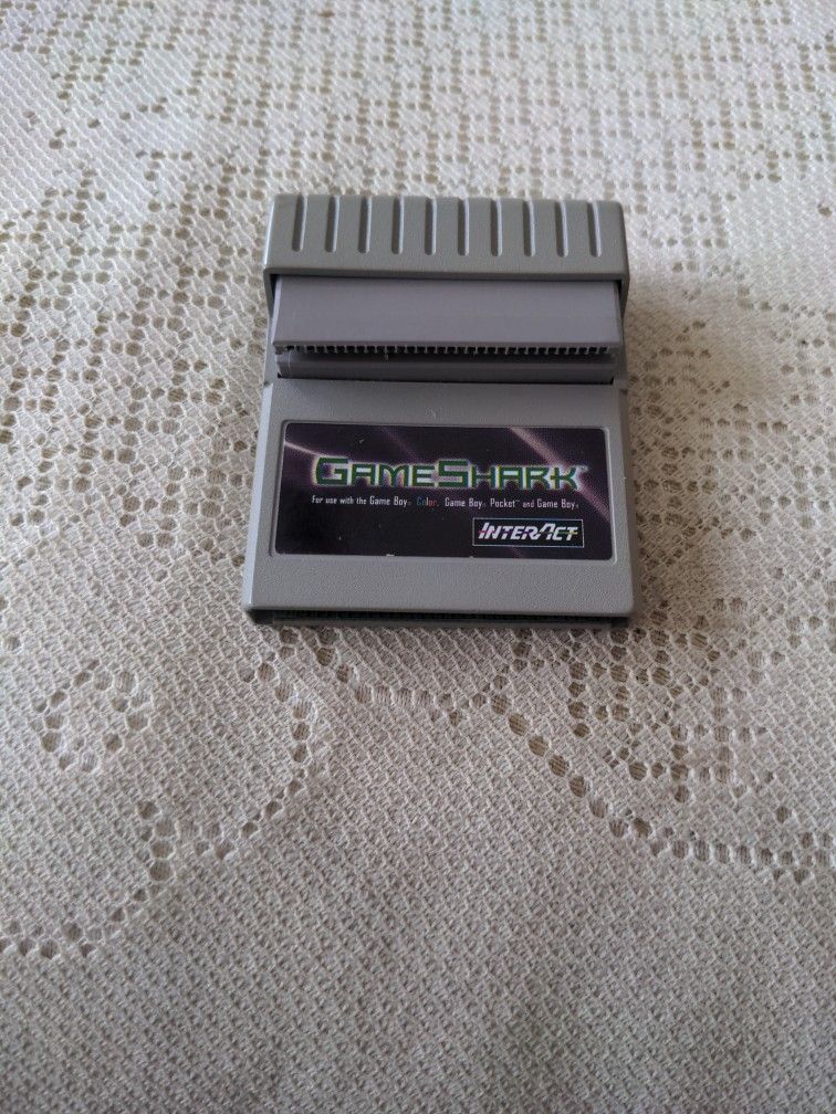 Game Shark For Game Boy Color And Game Boy Pocket And Game Boy Used.