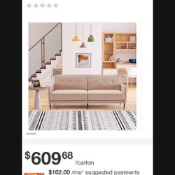 Futon Bed Couch Recliner Brand New 